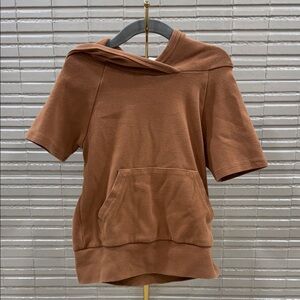 Kids Brown Hoodie Sweatshirt